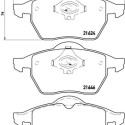 Set di 4 pastiglie freno con lato di montaggio BREMBO P 85 036