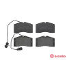 Set di 4 pastiglie freno BREMBO P 85 053