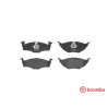 Set di 4 pastiglie freno BREMBO P 85 055