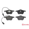 Set di 4 pastiglie freno BREMBO P 85 061