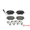 Set di 4 pastiglie freno BREMBO P 85 077