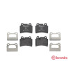 Set di 4 pastiglie freno BREMBO P 85 111