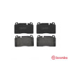 Set di 4 pastiglie freno BREMBO P 85 122