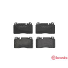 Set di 4 pastiglie freno BREMBO P 85 123