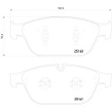 Set di 4 pastiglie freno BREMBO P 85 128