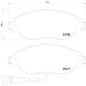 Set di 4 pastiglie freno BREMBO P 85 131