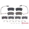 Set di 4 pastiglie freno BREMBO P 85 151