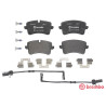 Set di 4 pastiglie freno BREMBO P 85 157