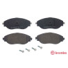 Set di 4 pastiglie freno BREMBO P 85 166