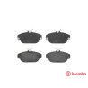 Set di 4 pastiglie freno BREMBO P 86 007