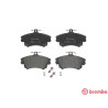 Set di 4 pastiglie freno BREMBO P 86 017