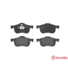 Set di 4 pastiglie freno BREMBO P 86 020