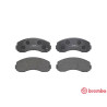 Set di 4 pastiglie freno BREMBO P 99 003