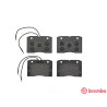 Set di 4 pastiglie freno BREMBO P A6 003