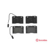 Set di 4 pastiglie freno BREMBO P A6 012