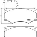 Set di 4 pastiglie freno BREMBO P A6 016