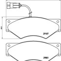 Set di 4 pastiglie freno BREMBO P A6 018