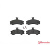 Set di 4 pastiglie freno BREMBO P A6 024