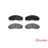 Set di 4 pastiglie freno BREMBO P B7 001