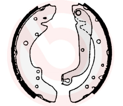Juego de zapatas de frenos