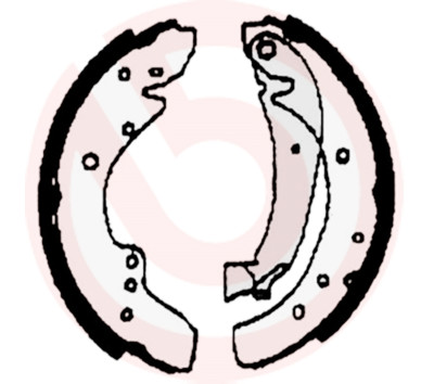 Juego de zapatas de frenos