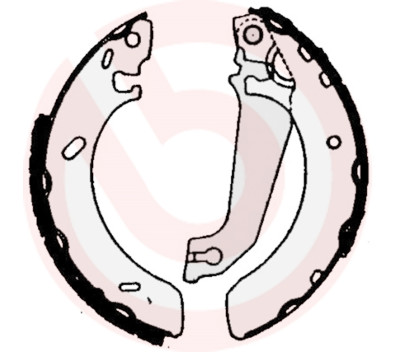 Juego de zapatas de frenos