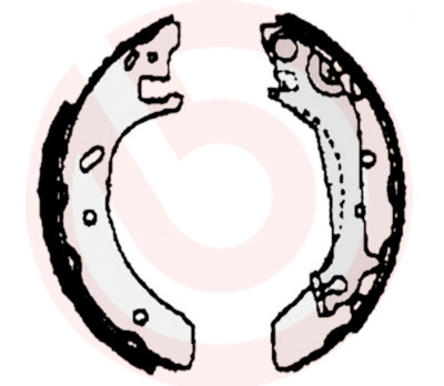 Juego de zapatas de frenos