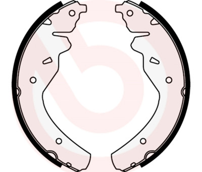 Juego de zapatas de frenos