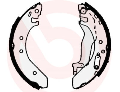 Juego de zapatas de frenos