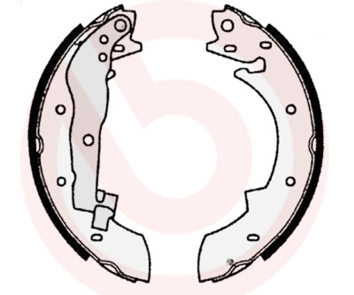 Juego de zapatas de frenos