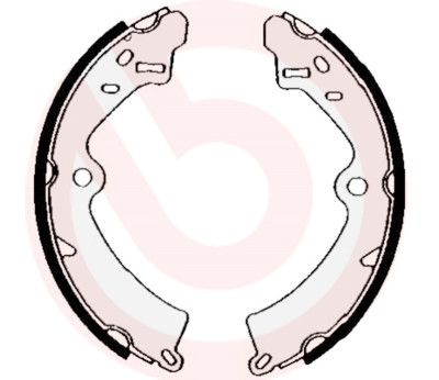 Juego de zapatas de frenos