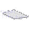 Filtro aria abitacolo DELPHI TSP0325053