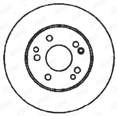Set di 2 dischi freno JURID 561331JC