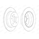 Set di 2 dischi freno JURID 562065JC