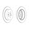 Set di 2 dischi freno JURID 562288JC