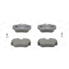 Set di 4 pastiglie dei freni