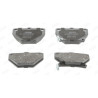 Set di 4 pastiglie dei freni
