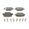 Set di 4 pastiglie dei freni