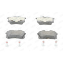 Set di 4 pastiglie dei freni