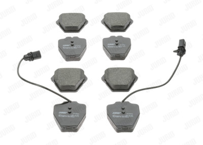 Set di 4 pastiglie dei freni