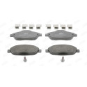 Set di 4 pastiglie dei freni JURID 573241J