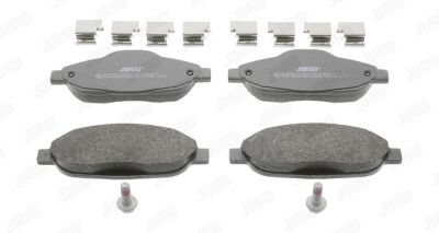 Set di 4 pastiglie dei freni JURID 573241J
