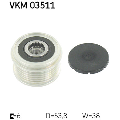 Rueda libre alternador