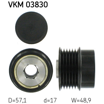 Rueda libre alternador