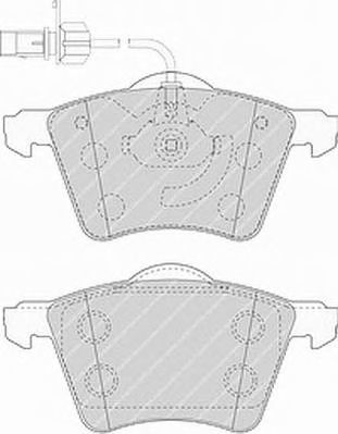 Set pastiglie freno PREMIER