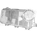Faro anteriore VALEO 61215
