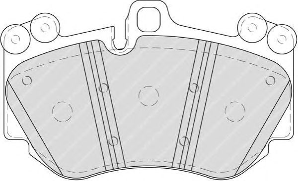Set pastiglie freno PREMIER