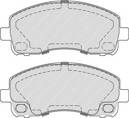 Set pastiglie freno PREMIER