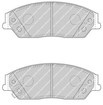 Set pastiglie freno PREMIER