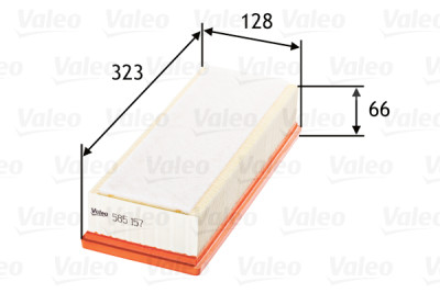 Filtro aria VALEO 58.51.57